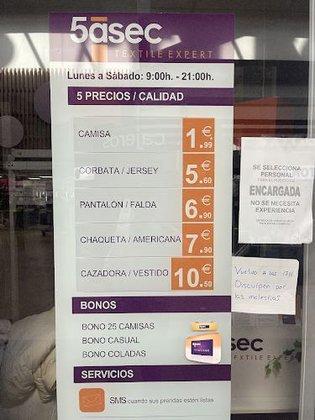 Tintorería 5àsec