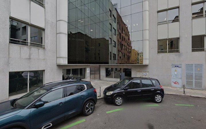 Zona de aparcamiento reservada para motos