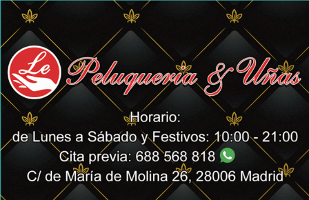 Le peluquería y uñas