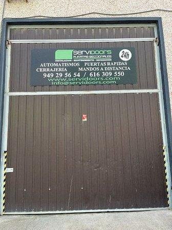 Servidoors puertas seccionales