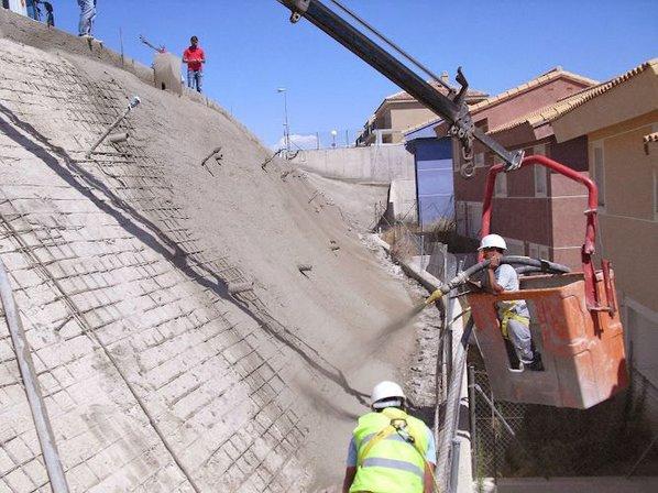 Gunitados Madrid / Hormigón Proyectado, Gunitado de Pilotes, Taludes, Muros de Contención.