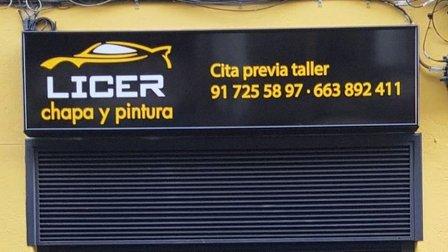 Taller chapa y pintura Licer SL