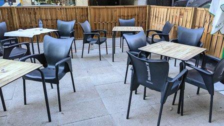 Montesa street cafe Hermosilla