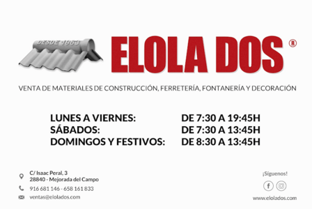 Elola Dos - Almacén de Materiales de Construcción en Mejorada del Campo, Madrid