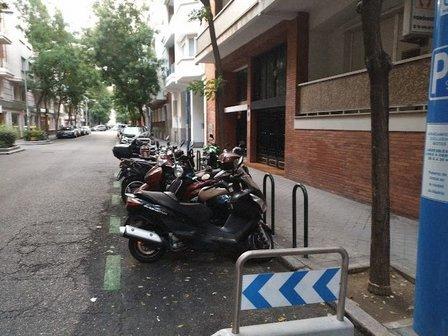 Parking for motorcycles