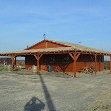 Casas de madera y porches