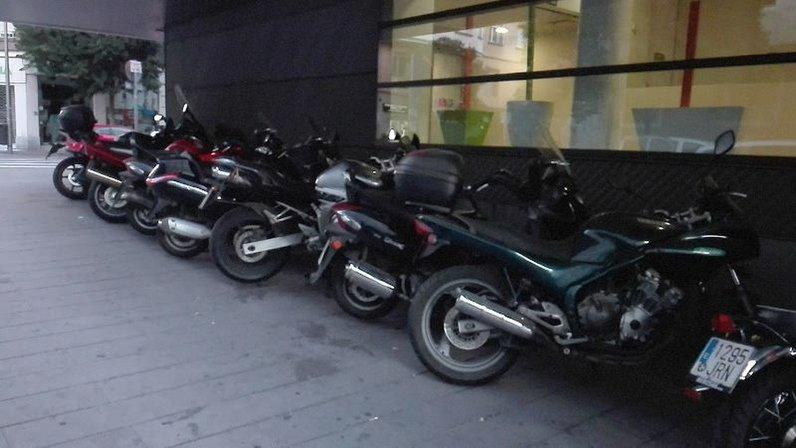 Párking de motos c/ Dr. Castelo - c/ Maíquez
