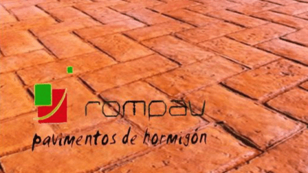 Rompav hormigon impreso