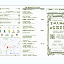 Restaurante Chino en Vicálvaro Oriente Capital. Repartimos en Vicálvaro, Moratalaz, Cañaveral, San Blas y otros