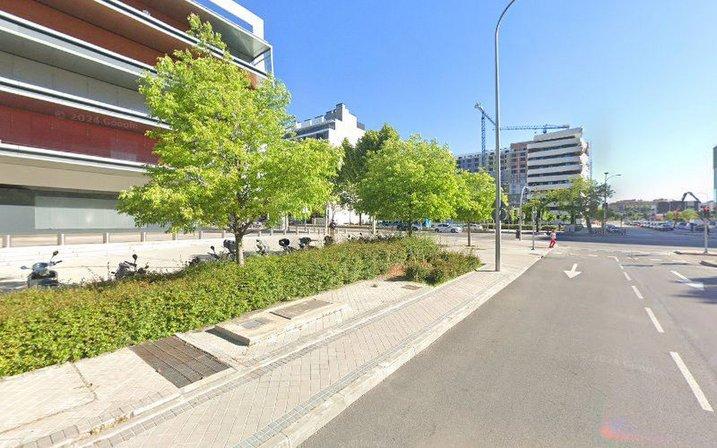 Zona de aparcamiento reservada para motos