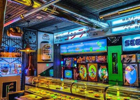 Running Sushi in Osaka