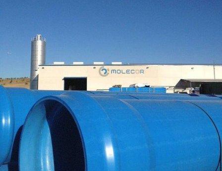 Molecor Tecnología S.L. PVC-O pipes manufacturing center