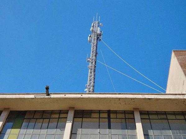 Torreta de comunicaciones.