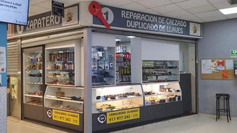 Reparación de Calzado y Cerrajería Mercado Alto Extremadura