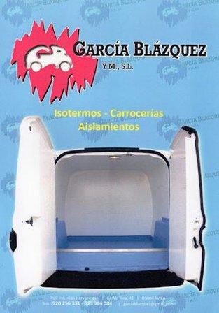 García Blázquez y Moreno, S.L. Isotermos y Carrocerías