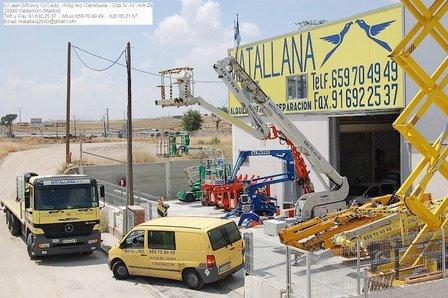 Plataformas Matallana : maquinas elevadoras