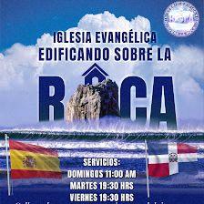Iglesia evangélica edificando sobre la Roca