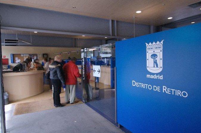 Oficina de Atención a la Ciudadanía. Línea Madrid. Distrito de Retiro