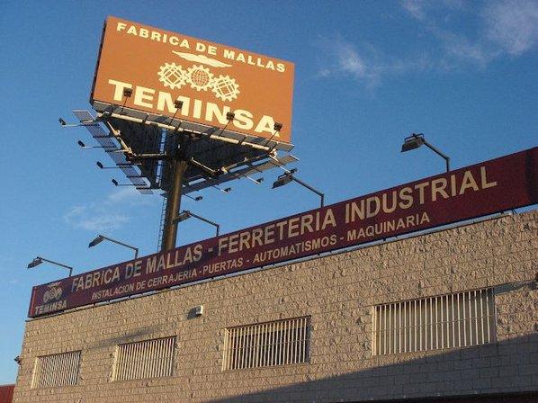Teminsa: Tejidos metálicos e instalaciones s.l.