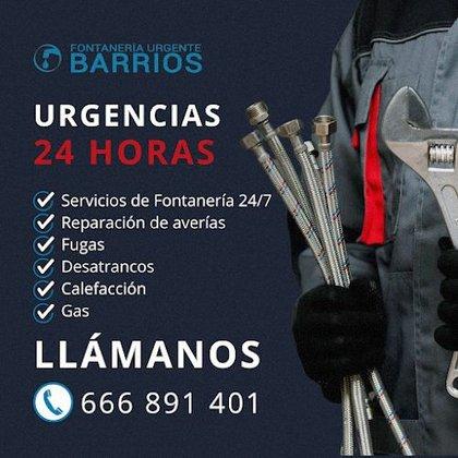 Fontanería Urgente Barrios Madrid