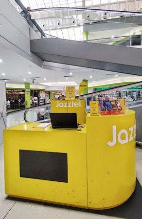 Jazztel punto de información y venta