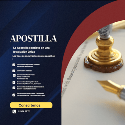 APOSTILLADO DE LA HAYA