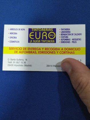 Euro Dry tintoreria parcelshop