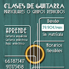 Javier GR. Clases de Guitarra, Bajo eléctrico y Música.