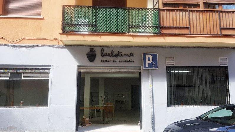 Barbotina taller cerámico
