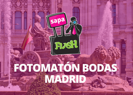 Sapaflash Fotomatón Bodas Madrid