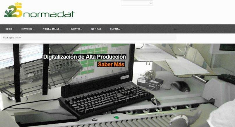 Normadat SA - tecnologías para la automatización de información y documentación - back office de procesos