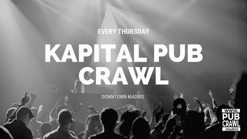 Pub Crawl Madrid by Mad Party Crew‼️