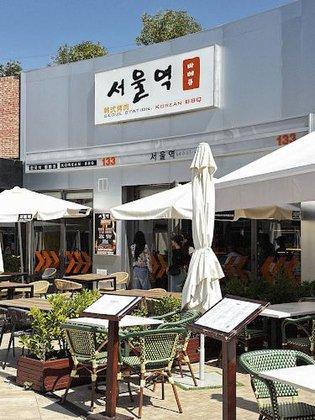 Seoul station. Korean BBQ