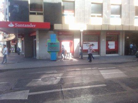 Cajero automático Banco Santander