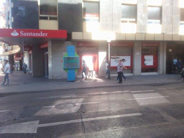 Cajero automático Banco Santander