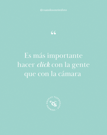 CUANDO SONRÍES FOTOGRAFÍA