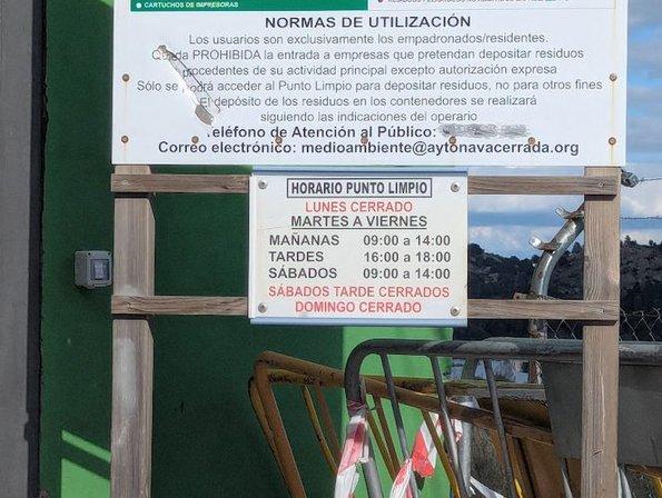 Punto Limpio Navacerrada
