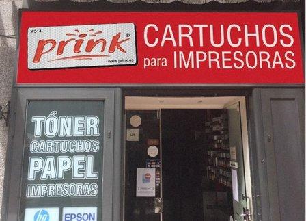 Prink | Cartuchos, tóner e impresoras - Madrid Luchana