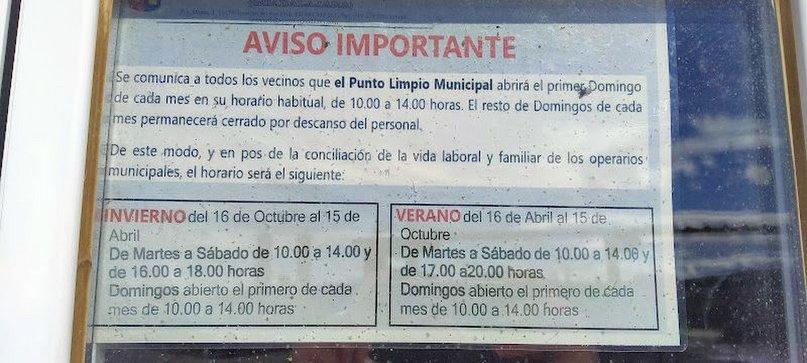 Punto Limpio Torrejón del rey