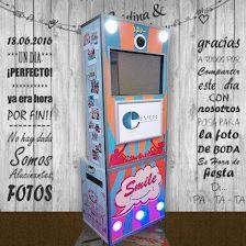 Fotomatón y DJ para Eventos, Bodas, Cumpleaños. Photocall Personalizado y 360
