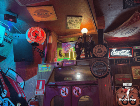 MADRIZ MADRID Rock Bar.