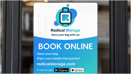 Luggage Storage Gran Via Chueca - Radical Storage