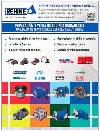Rehine - Reparaciones hidráulicas y nuevos equipos sl