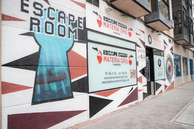 Escape Room Materia Gris