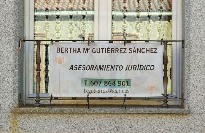 Bertha Mª Gutiérrez Sánchez, abogada