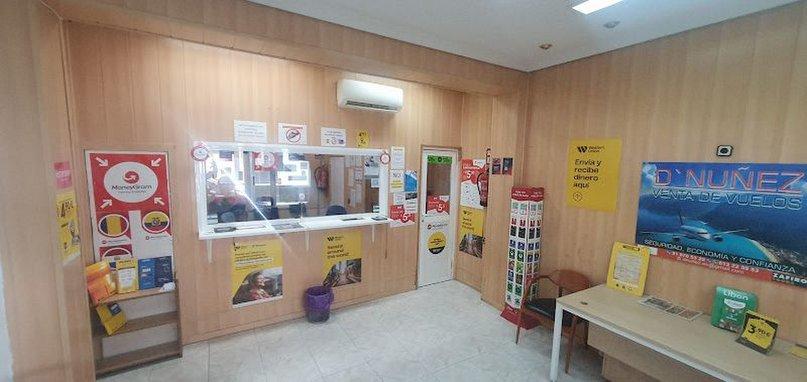 Western Union, D NUÑEZ viajes, Exchange, Cambio de DIVISA, MoneyGram, Locutorio