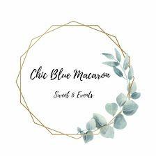 Chic Blue Macaron