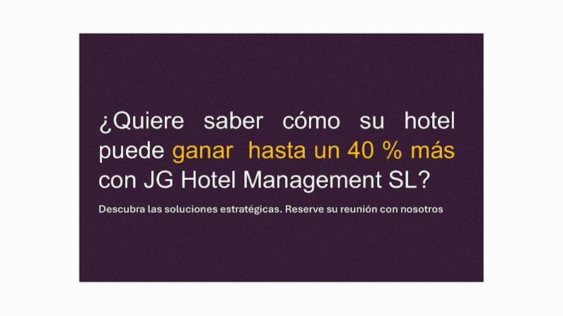 JG Hotel Management SL