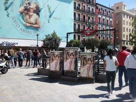 Pegada de Carteles Madrid/Valencia: Fijados Street Marketing