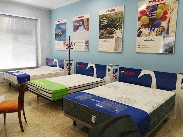 CASA LANSEROS ROPA DE HOGAR, MUEBLE AUXILIAR Y COLCHONERIA MARCA FLEX